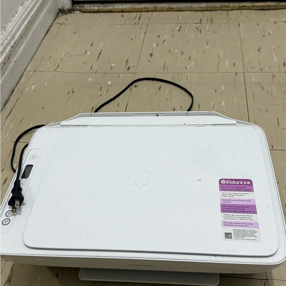 HP White and Gray Scanner